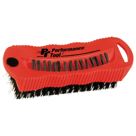 Performance Tool Performance Tool Red Nail And Hand Brush 1 pk W9163